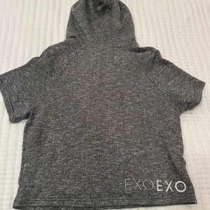 EXO EXO Gray Hoodie shortsleeved Sweatshirt